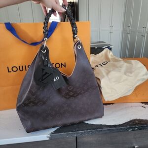Louis Vuitton Dark Brown Monogram Shoulder Bag